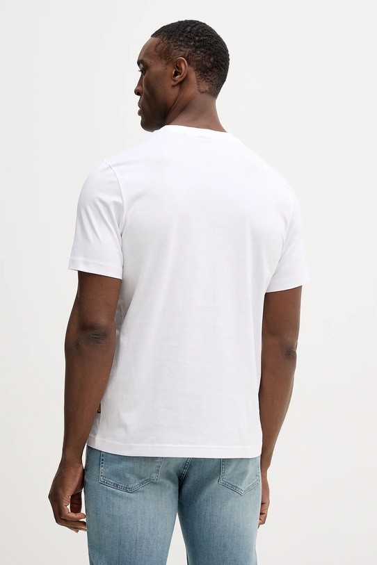 Odzież BOSS Orange t-shirt bawełniany Te_Plain 50556023 biały