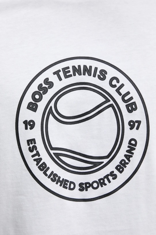 Хлопковая футболка BOSS Green TS_Join Logo 50553648 белый