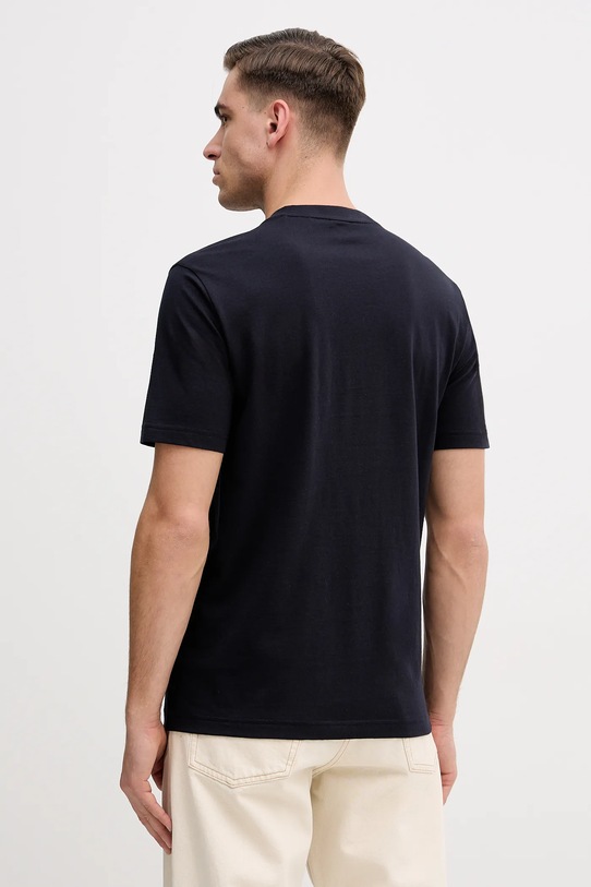 Odzież BOSS Green t-shirt bawełniany TS_Join Logo 50553648 granatowy