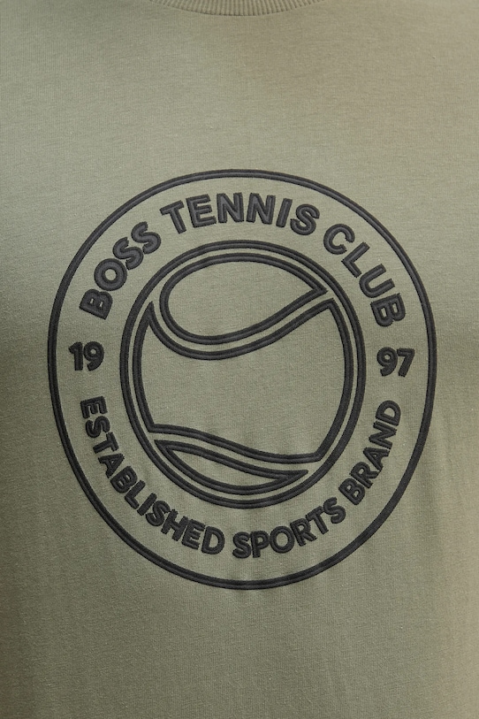 BOSS Green t-shirt in cotone TS_Join Logo 50553648 verde