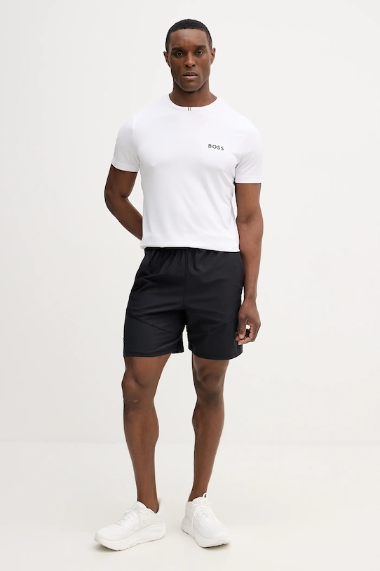 BOSS Green t-shirt TS_TOC Spin Training 50554543 biały SS26