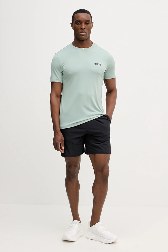 BOSS Green t-shirt TS_TOC Spin Training 50554543 zielony SS26