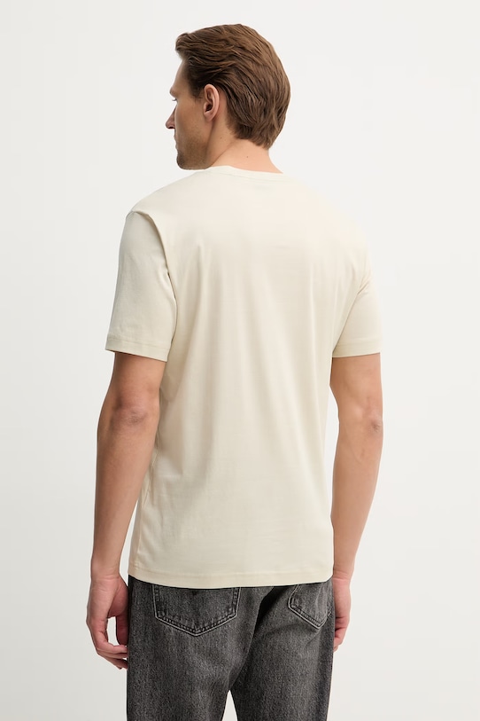 Odzież BOSS Green t-shirt bawełniany TS_Unity 50554557 beżowy