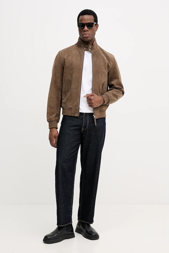 BOSS t-shirt bawełniany 50555106 biały SS26