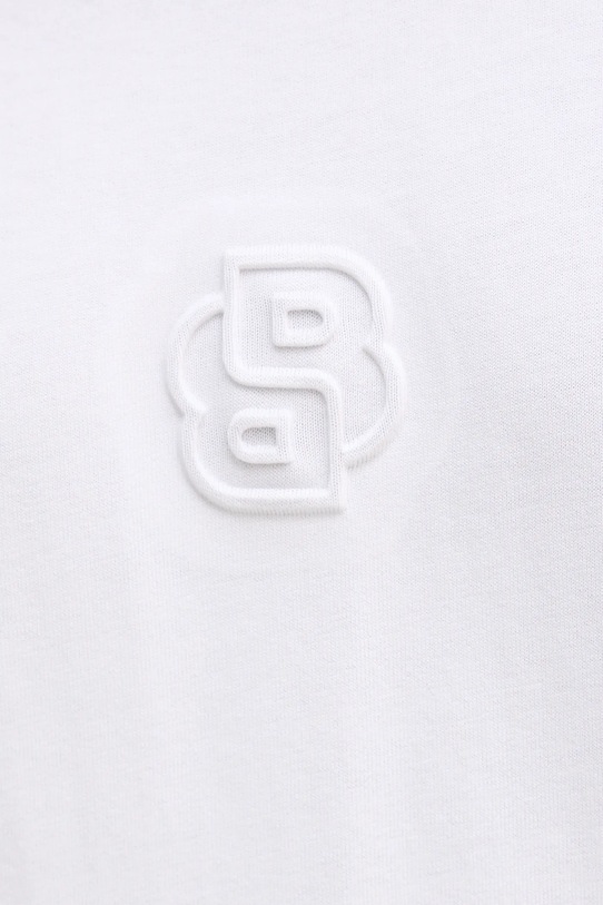 BOSS t-shirt bawełniany 50555106 biały