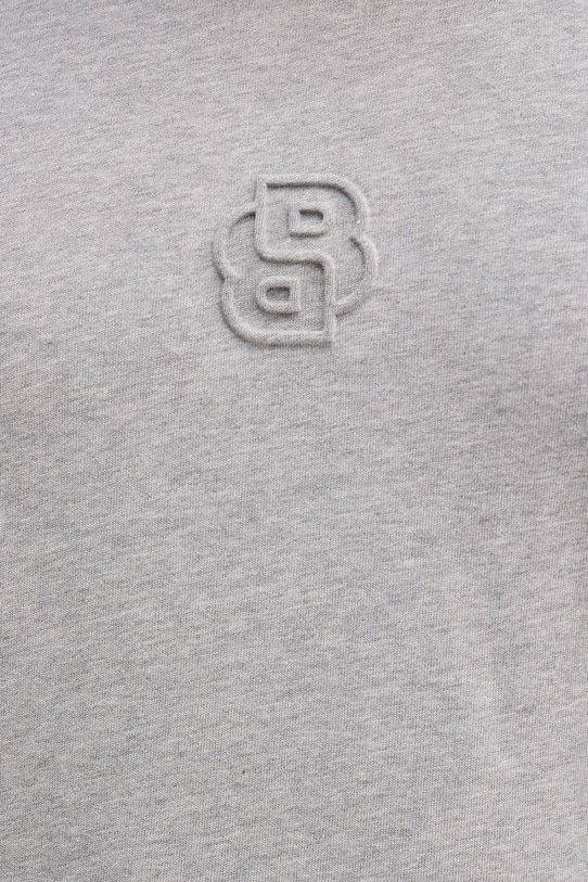 BOSS t-shirt bawełniany 50555106 szary