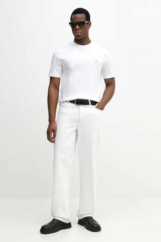 Бавовняна футболка BOSS C-Taut 01 50555844 білий SS26