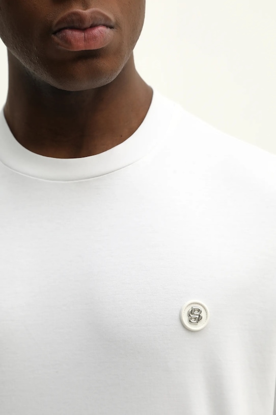 Бавовняна футболка BOSS C-Taut 01 50555844 білий