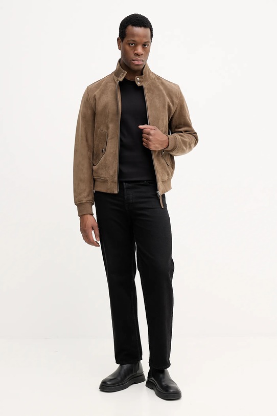 BOSS t-shirt bawełniany 50555844 czarny SS26