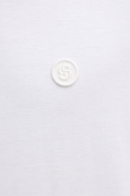 BOSS t-shirt bawełniany 50559050 biały