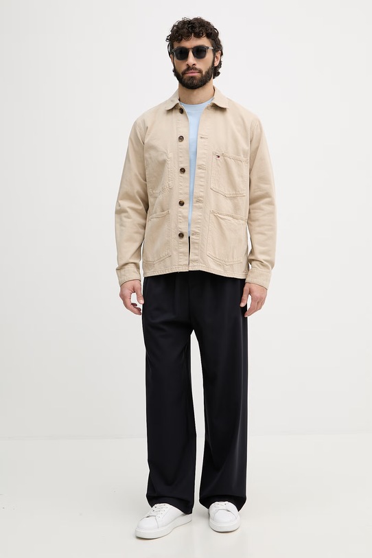 BOSS футболка для мужчин из хлопка C-Tames 98 50559050 голубой SS26