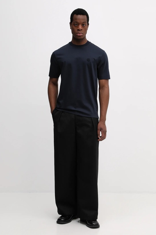 Хлопковая футболка BOSS C-Tames 98 50559050 тёмно-синий SS26