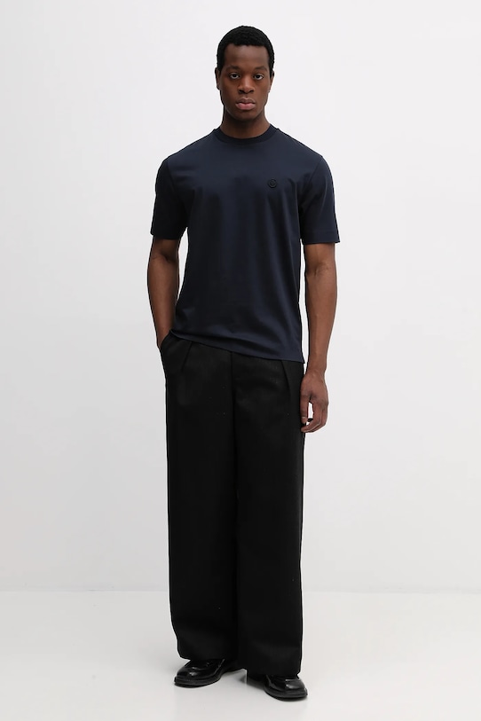 Хлопковая футболка BOSS C-Tames 98 50559050 тёмно-синий SS26