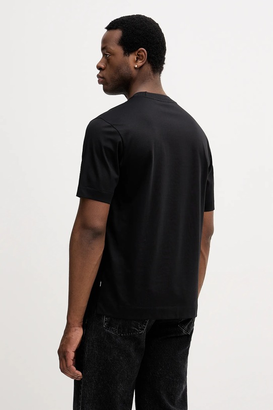 Odzież BOSS t-shirt bawełniany 50559050 czarny