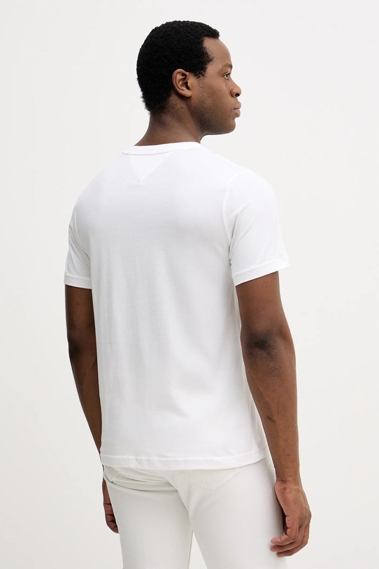 Odzież Tommy Hilfiger t-shirt bawełniany MW0MW41453 biały