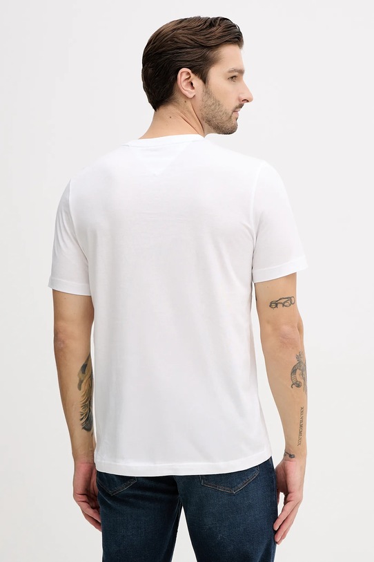 Odzież Tommy Hilfiger t-shirt bawełniany MW0MW41455 biały