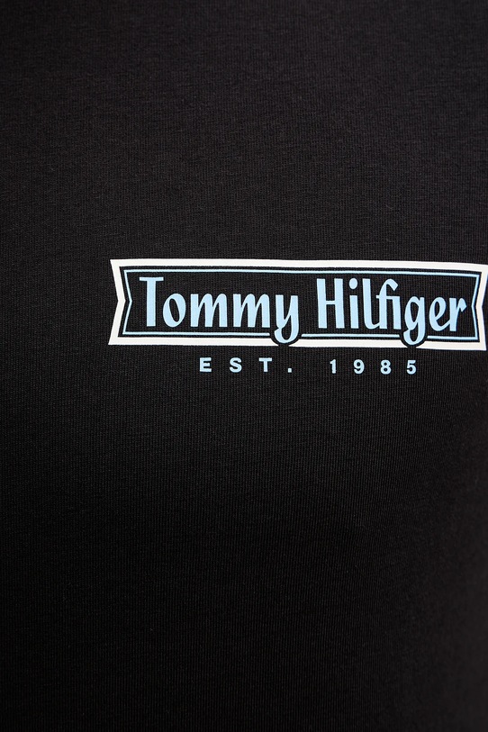 Tommy Hilfiger t-shirt bawełniany MW0MW41465 czarny