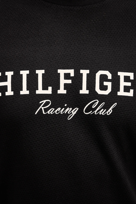 Tommy Hilfiger tricou din bumbac MW0MW41466 negru