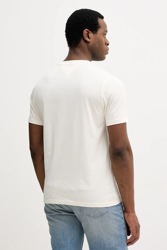 Odzież Tommy Hilfiger t-shirt bawełniany MW0MW41471 beżowy