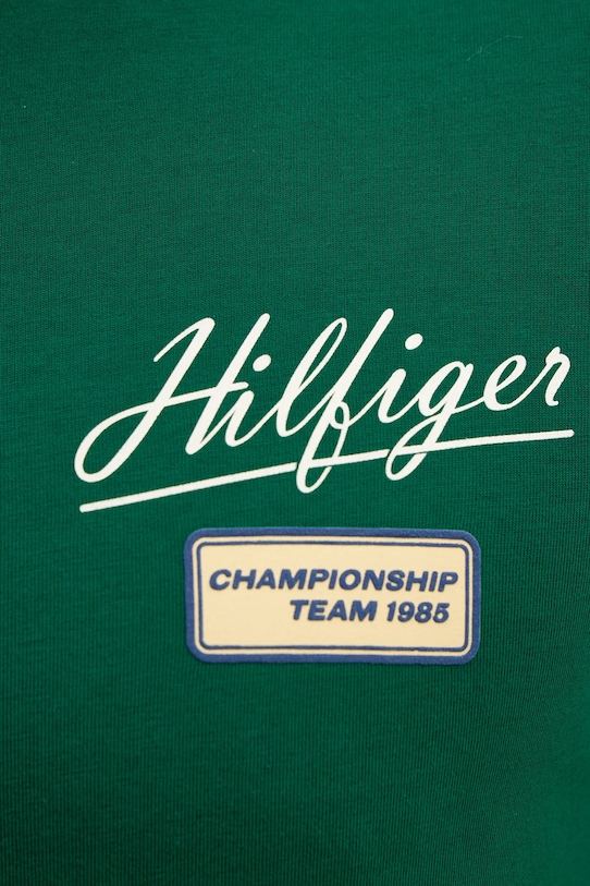 Бавовняна футболка Tommy Hilfiger MW0MW41471 зелений