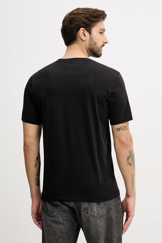 Дрехи Памучна тениска Tommy Hilfiger MW0MW41471 черен