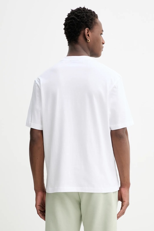 Odzież Hugo Blue t-shirt bawełniany Nalotrix 50554349 biały