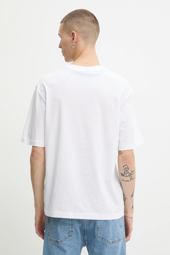 Odzież Hugo Blue t-shirt bawełniany 50554350 biały