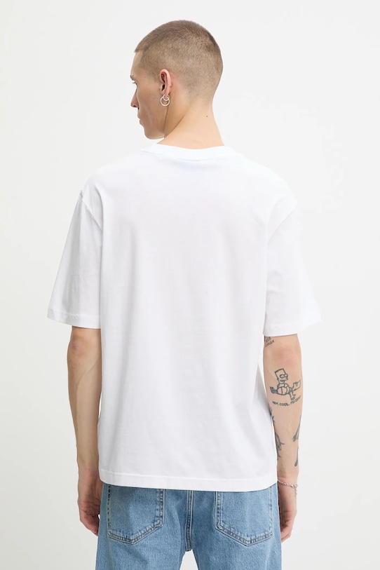 Odzież Hugo Blue t-shirt bawełniany 50554350 biały