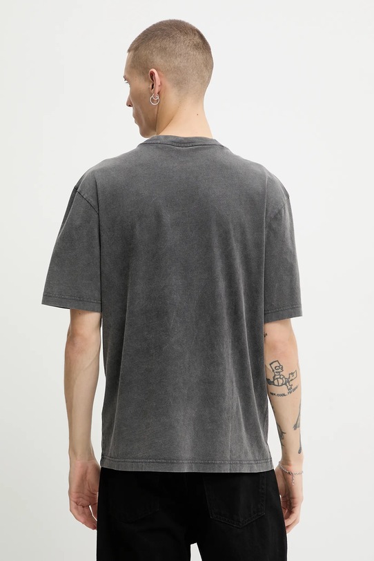 Odzież Hugo Blue t-shirt bawełniany 50554368 szary