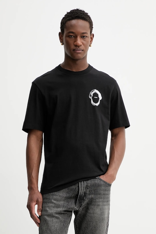 Odzież Hugo Blue t-shirt Nofishix 50554370 czarny