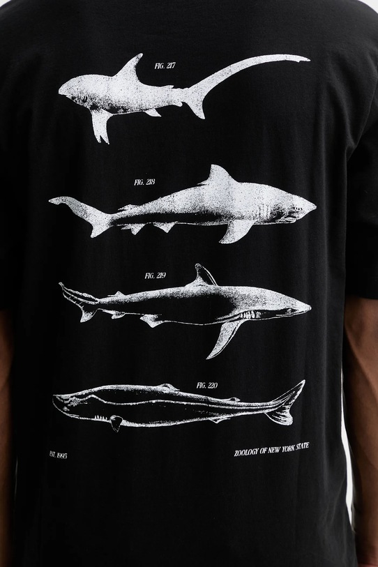Hugo Blue t-shirt Nofishix 50554370 czarny