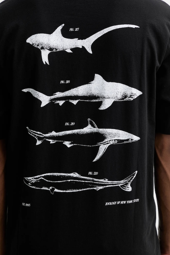 Hugo Blue t-shirt Nofishix 50554370 czarny