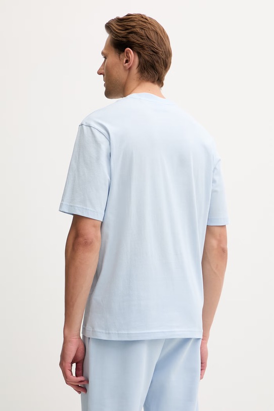 Ρούχα HUGO Blue T-shirt ανδρικό βαμβακερό Nayonix 50554382 μπλε