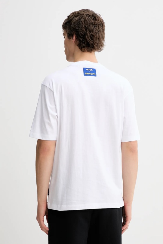 Odzież Hugo Blue t-shirt bawełniany HUGO x Jujutsu Kaisen 50554841 biały