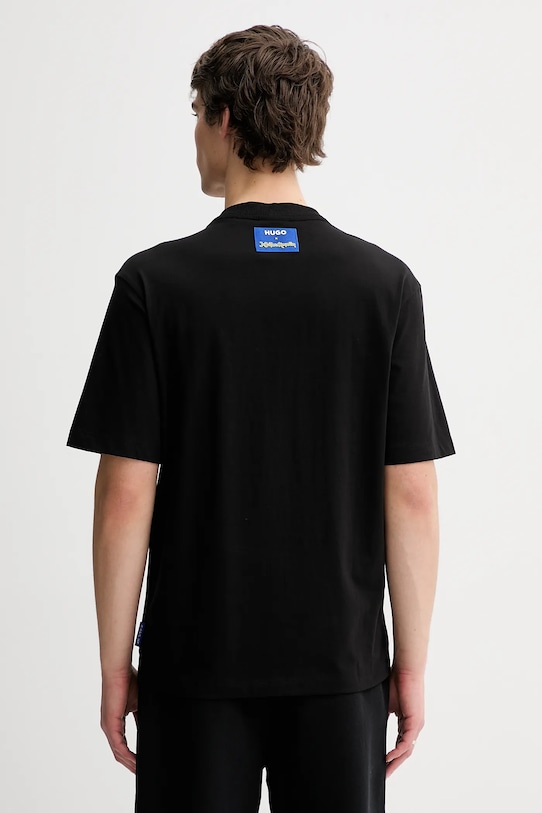 Odzież Hugo Blue t-shirt bawełniany HUGO x Jujutsu Kaisen 50554841 czarny