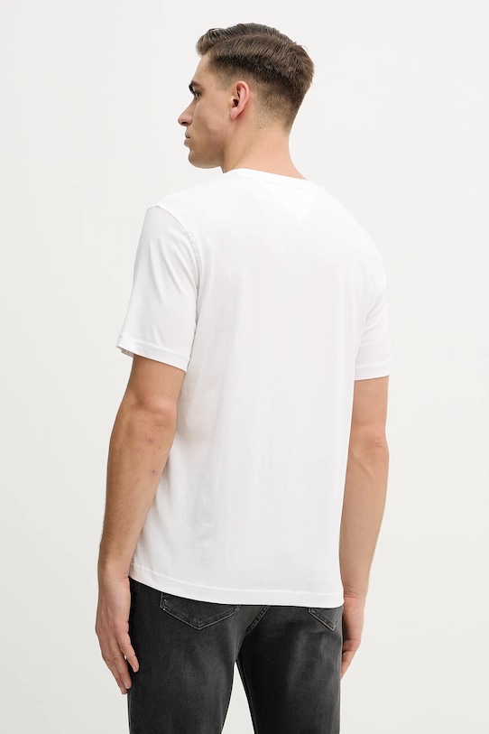 Odzież Tommy Hilfiger t-shirt bawełniany MW0MW41470 biały
