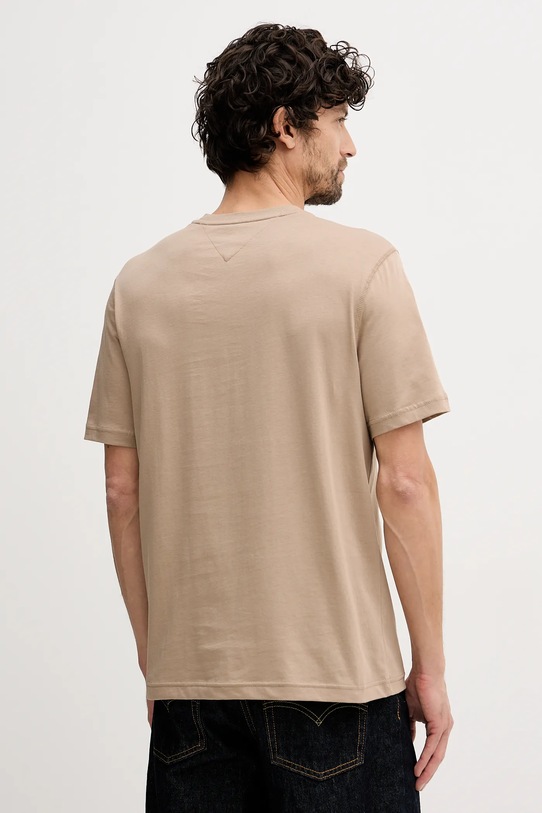 Odzież Tommy Hilfiger t-shirt bawełniany MW0MW41470 beżowy