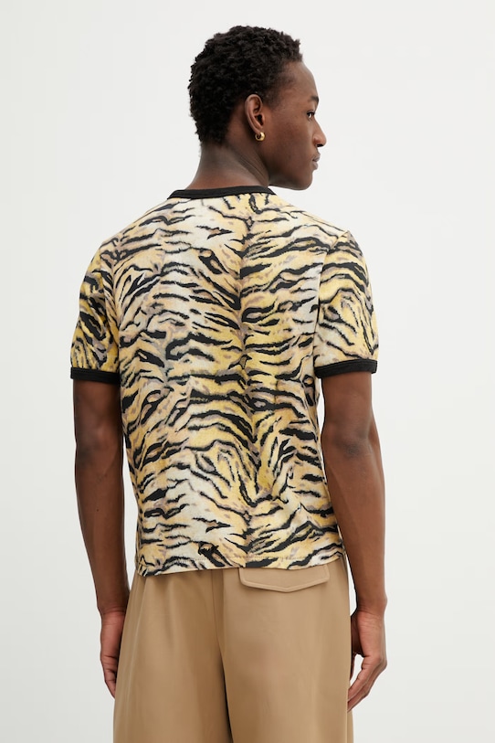 Odzież Kenzo t-shirt bawełniany FG55TS1084SK żółty