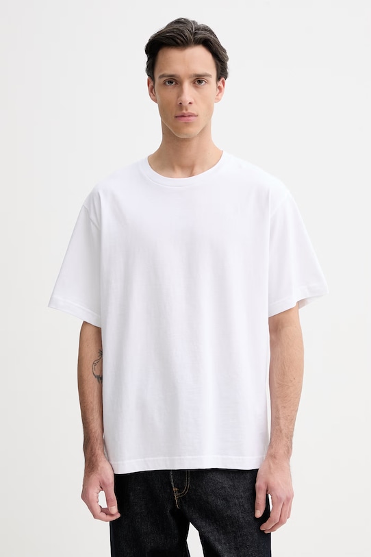 Oblečenie Bavlnené tričko Kenzo FG55TS4024SG biela