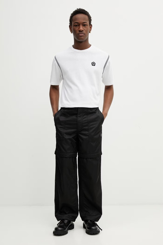 Kenzo t-shirt bawełniany FG55TS5084SK biały SS26