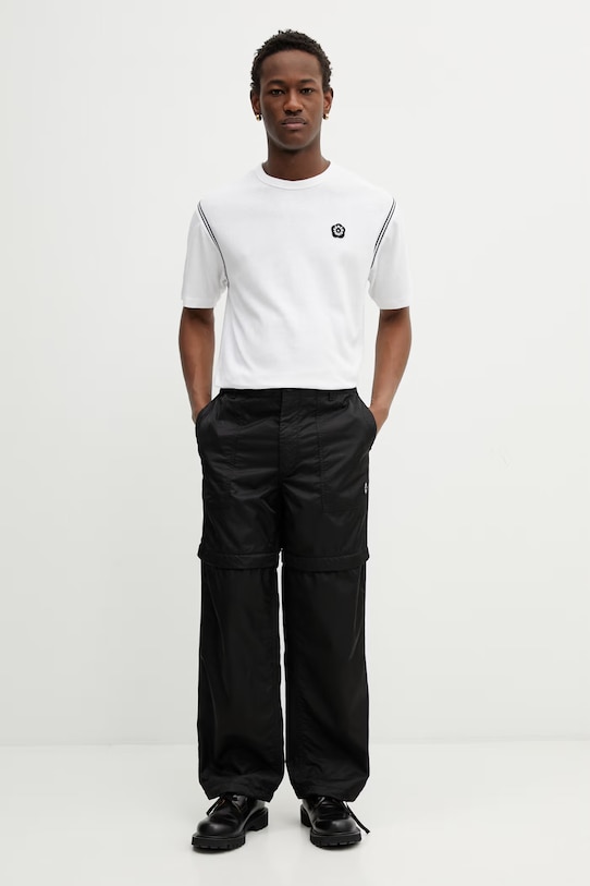 Kenzo t-shirt bawełniany FG55TS5084SK biały SS26