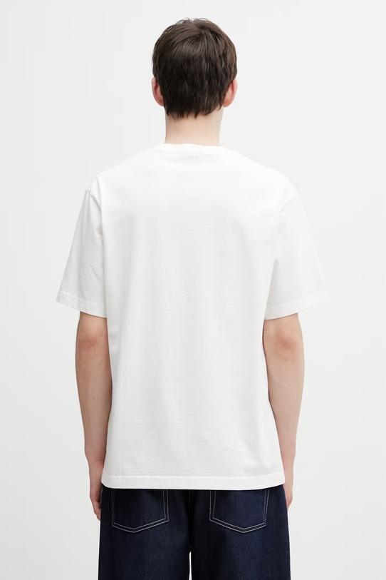 Odzież Kenzo t-shirt bawełniany męski FG55TS2064SG biały