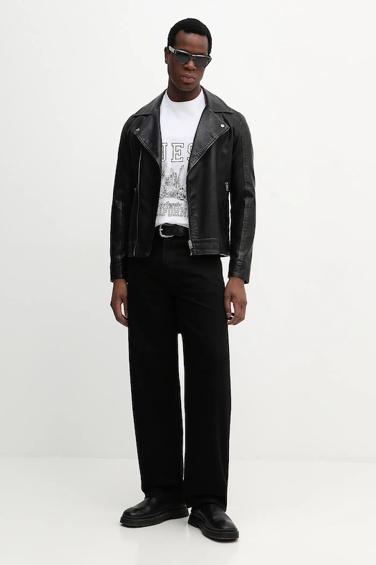 Bavlnené tričko Guess M6RI01.I3Z14 biela SS26