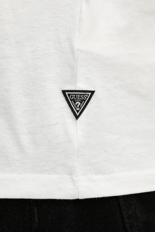Bavlnené tričko Guess M6RI01.I3Z14 biela