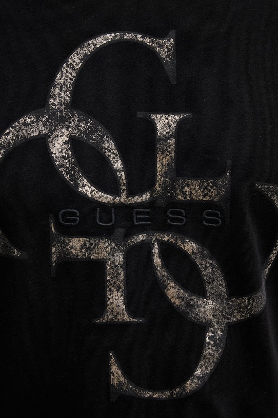 Guess t-shirt bawełniany M6RI03.I3Z14 czarny