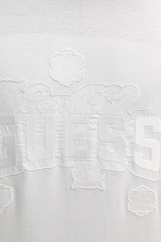 Bavlněné tričko Guess M6RI04.I3Z14 bílá
