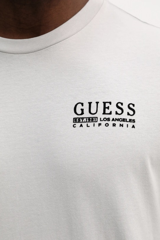 Bavlněné tričko Guess M6RI05.KBW41 šedá