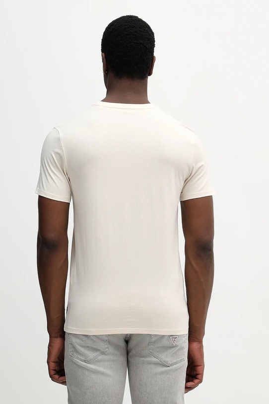 Odzież Guess t-shirt bawełniany M6RI09.I3Z14 beżowy