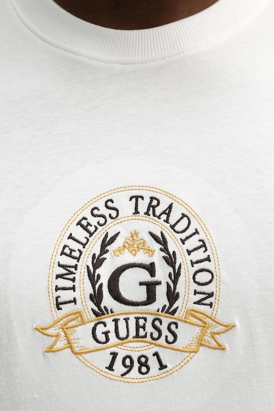 Bavlnené tričko Guess M6RI16.I3Z14 biela