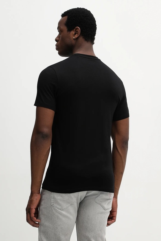 Odzież Guess t-shirt M6RI17.J1314 czarny